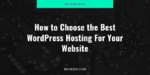 best wordpress hosting
