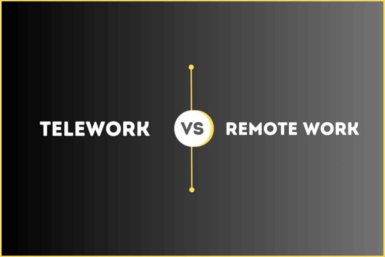 Telework Vs Remote Work